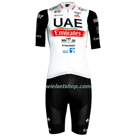 Fietskleding (Fietsshirt + Korte Koersbroek) 2023 UAE TEAM EMIRATES